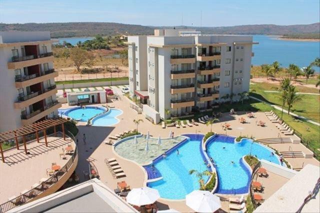 Resort Marina Flat&Náutica Caldas Novas Esterno foto